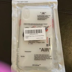 NIKE & JORDAN IPHONE XR CLEAR CASE